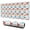 Colorful Dinosaurs Pattern, variant on Long Mouse Pads for Desk,Colorful Dinosaurs Plants Pattern Desk Mats on Top Of Desks, Desk Mouse Pad Extra Large with 3mm Non-Slip Base and Stitched Edge for Gaming,Office,Work,Home 31.5"x11.8"