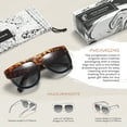 thumbnail image 5 of Oversized Flat Top Women's Fashion Sunglasses Trendy Big Square Designer Retro Sun Glasses, 5 of 5