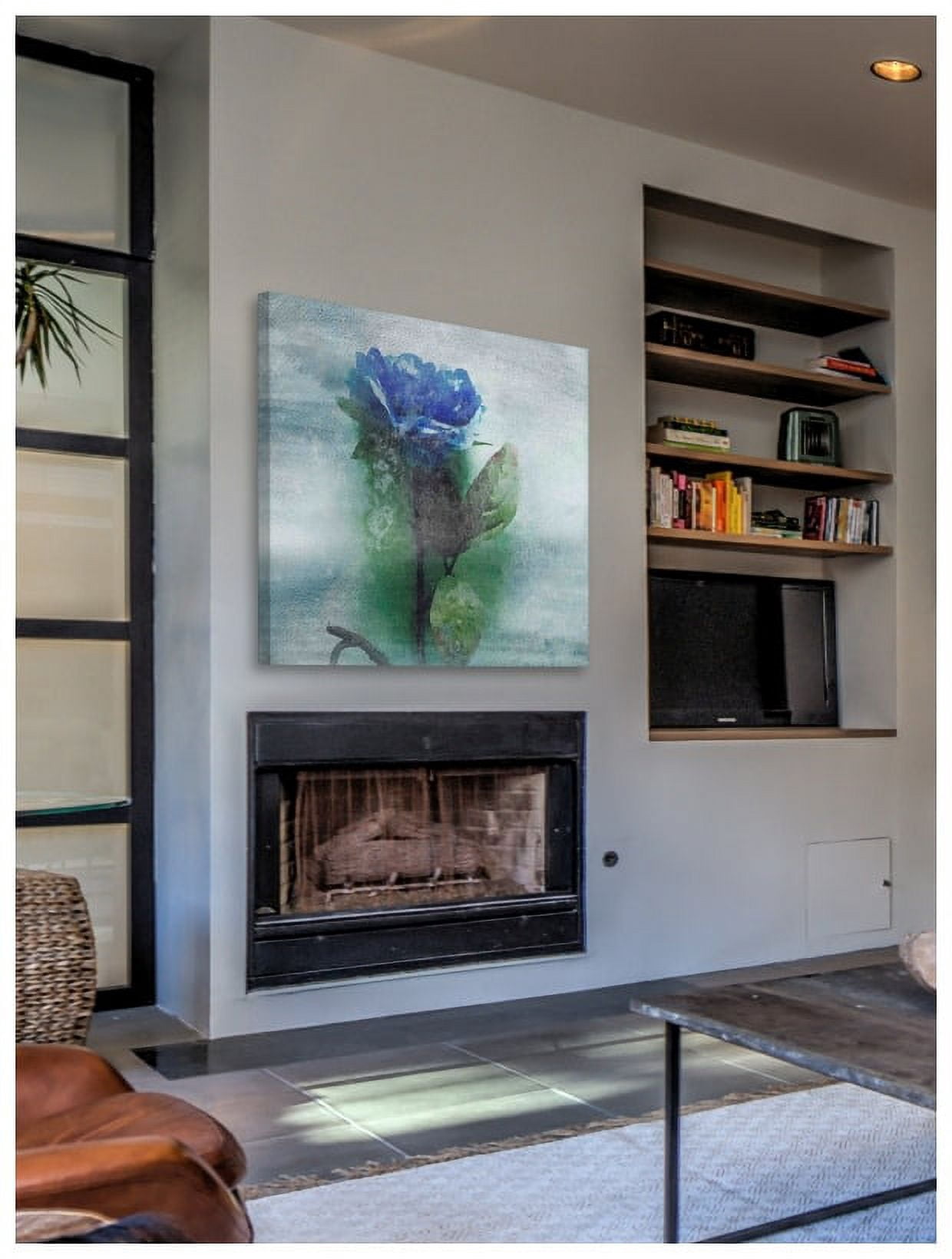 Marmont Hill - "Blue Hues" by Irena Orlov Painting Print on Wrapped Canvas