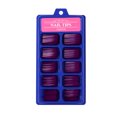 thumbnail image 1 of Grape Purple Full-Cover Press-On Nails, 100-Piece Set with 10 Sizes in Mini Blue Box - Premium ABS Material, Durable False Nail Tips for DIY Manicure, Salon Use, Parties & Weddings (Glue Not Included), 1 of 6