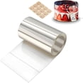 thumbnail image 1 of Gutsdoor Collerettes à Gâteau Transparentes Rouleau d'Acétate Transparent 4 x 394 Pouces Feuilles d'Acétate Rouleaux Bandes de Mousse à Gâteau Rouleaux de Gâteau Transparents pour Mousse au Chocolat Cuisson Décoration de Gâteaux, 1 of 7