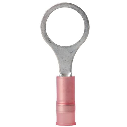 Ancor 230206 Nylon Insulated Ring Terminal 22-18 Gauge Wire Red 5 Pack