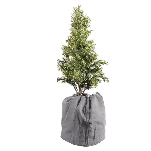 Bolsa protectora multiusos perfecl para macetas invierno L gris