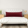 thumbnail image 3 of Unique Bargains Brushed Microfiber Pillowcase Body Pillow Pillowcase 1pc, 3 of 9