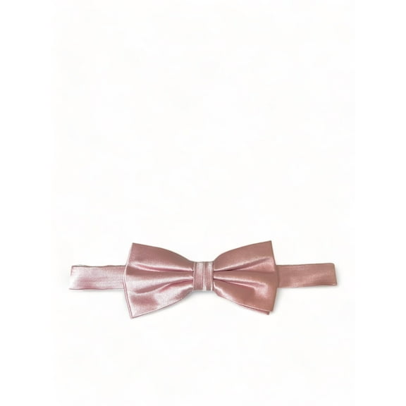 Solid Pink Mist Silk Bow Tie