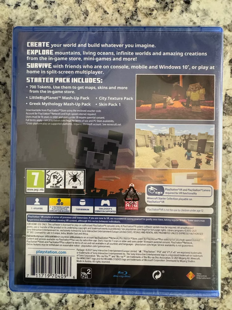 Lego minecraft ps4 game sale