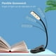 thumbnail image 4 of Irfora Luz de libro recargable 7 Luz de lectura LED con 3 brillos Lámpara de lectura nocturna Interruptor táctil Luz de libro de cabecera para ratones de biblioteca Niños Clip fácil en libro Irfora Lámpara, 4 of 7