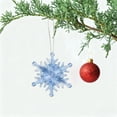 thumbnail image 6 of HomeDM Christmas Snowflake Ornaments 7.5cm/2.9" Mini Snowflake Hanging Pendant for Xmas Tree 3D Acrylic Winter Translucent Snowflake Ornaments Party Wedding Decor, 6 of 6