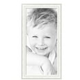 thumbnail image 2 of ArtToFrames 20" x 42" Majestic White Picture Frame, 20x42 inch Silver Wood Poster Frame (WOM-5198),  Pack, 2 of 7