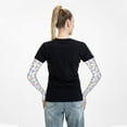 thumbnail image 4 of Lsque Butterflies on Polka Dots Cooling Arm Sleeves for Men & Women -Compression Sleeves to Cover Arms for Working,Sun Sleeves for UV Protection,Breathable, Moisture-Wicking, 4 of 8