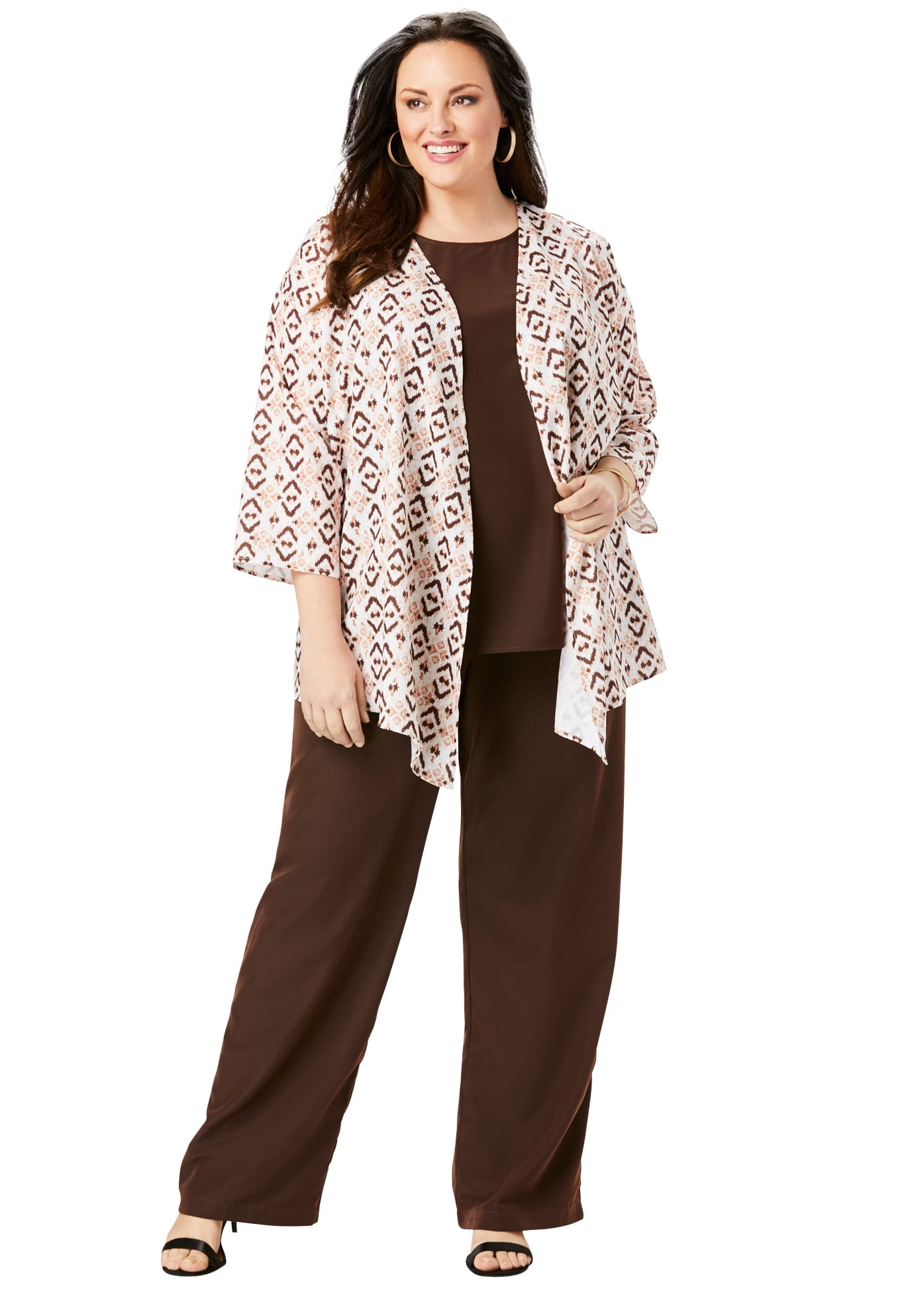 roamans plus size pant suits