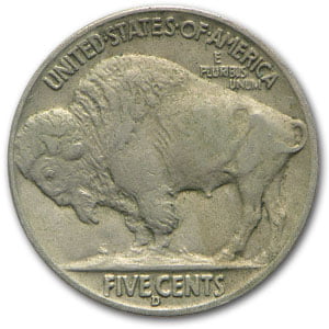1938-D Buffalo Nickel XF