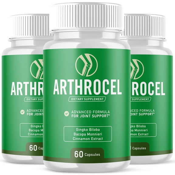 Arthrocel Support Pills Advanced Mobility Support Supplement 180 Capsules