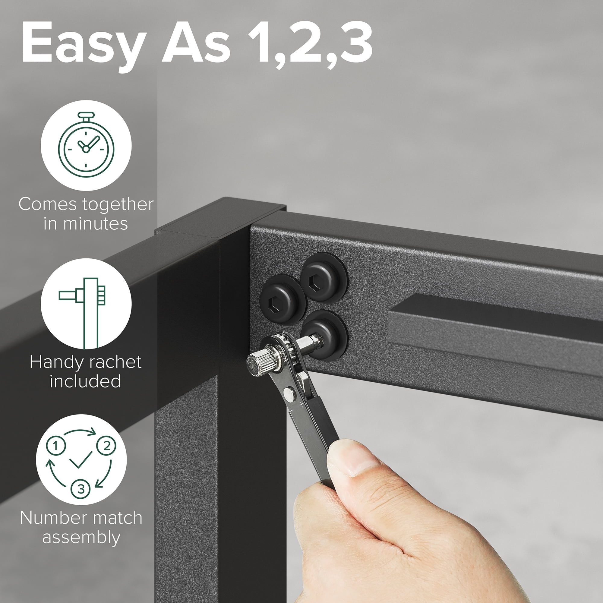 Zinus Paul 42" Metal Platform Bed Frame, Full