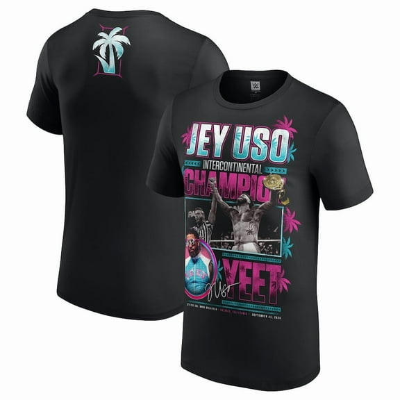 WWE Jey Uso Intercontinental Champion Yeet T-Shirt 