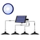 thumbnail image 2 of Lámparas colgantes con energía solar con panel ajustable Iluminación de encendido/apagado automático TFixol Lámpara de techo Soalr, 2 of 7