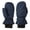 Navy, variant on BadPiggies Kids Ski Gloves Waterproof Winter Warm Snowboard Mittens for Boys Girls 4-9 Years (Black)