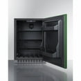 thumbnail image 3 of Summit Brf631bkada 24 Inches Wide 5.1 Cu. Ft. Compact Refrigerator And Freezer Combo - Green, 3 of 7