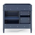 thumbnail image 6 of Yesfashion 36"Bathroom Vanity with 2 Drawers 1 Tip-out Drawer Modern Minimalist Style Bathroom Storage Cabinet Solid Wood Frame Vanity (NOT INCLUDE BASIN SINK), 6 of 7