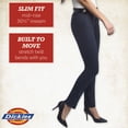 thumbnail image 2 of Dickies Womens Casual Pants Mid Rise Skinny Leg Twill Casual Pants for Women Size Up for Ideal Fit, 2 of 7