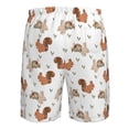 thumbnail image 6 of Naloa Rabbit And Squirrel Men's Beach Shorts, Surfing shorts, Swim trunks, Quick Dry Swim Trunks for Surfing Beach Fun - X-Large, 6 of 9