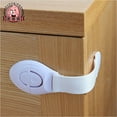 thumbnail image 4 of FACEGA 10Pcs Cabinet Locks Baby Proofing,Innovative Baby Safety Solutions with Hand-Guard Protection,Essential Drawer Locks Baby Proofing for Kids,Smiley, 4 of 4