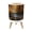 Color 1, variant on Small Trash Can with Lid Ocean Beach Sunset 1.8 Gallon Dog Proof Trash Can Round Garbage Can Waste Bin Wastebasket for Bathroom Bedroom Living Room