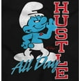 thumbnail image 2 of Hefty Smurf Hustle All Day Workout Hoodie Sweatshirt Women Men Brisco Brands S, 2 of 6