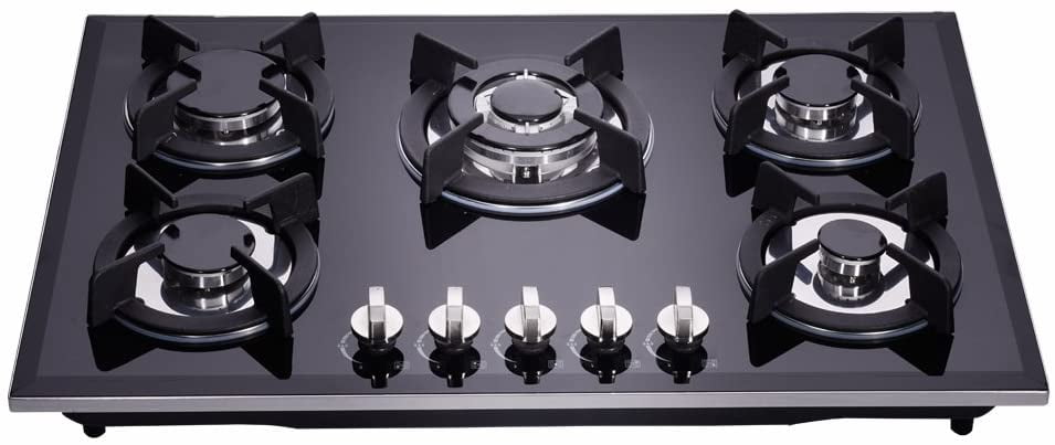 tempered glass gas stove