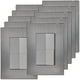 thumbnail image 1 of Apagadores Certificados Inoxium1A1ESilver 10Pzas Apagador/Apagador Escalera 125-250VCA 10A 50/60Hz Plateado Acero Inoxid, 1 of 2