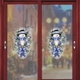 thumbnail image 4 of Calcomanías Navideñas Decoraciones Pegatinas De Muñeco De Nieve Extraíbles Calcomanías Para Escaparates De Puertas De Vidrio De Pared De Ventana Inevent HA038481-00, 4 of 6