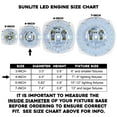 thumbnail image 2 of Sunlite LED Retrofit Light Engine, 4-Inch, 4000K Cool White, 17 Watt, Dimmable, Flush Ceiling Fixture LED Upgrade Panel, Energy Star Compliant, 90 CRI, 2 of 4