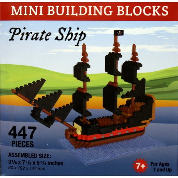 Mini Building Blocks - Pirate Ship