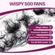 thumbnail image 2 of Extensiones de pestañas Glamgaze 500 Wispy Promade Fans 5D 7D 9D, 2 of 7