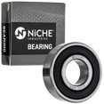 thumbnail image 2 of Niche Wheel Bearing 6203-2RKQE6 17x40x12mm Single Row Deep Groove 10 Pack 519-CBB2280R, 2 of 5