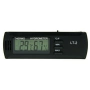 Dc 3V Input Digital Thermometer Humidity Meter Hygrometer Temperature Mini High Accuracy Istand Read Suitable for Indoor Household Green House Office and Labs