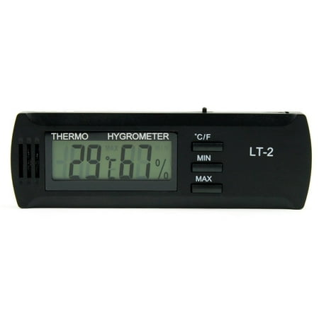 Dc 3V Input Digital Thermometer Humidity Meter Hygrometer Temperature Mini High Accuracy Istand Read Suitable for Indoor Household Green House Office and Labs