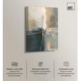 thumbnail image 2 of Contemporary Art I Canvas Minimalist Abstract by Art Remedy, Gallery Wrapped, 36" x 54", 2 of 7
