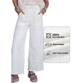 thumbnail image 5 of DOKOTOO Women's Wide Leg Jeans High Waisted Baggy Jeans for Women Stretchy Denim Pants with Drawstring and Big Pockets (Plus Sizes Available), 5 of 7