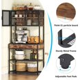 thumbnail image 2 of Tribesigns Kitchen Bakers Rack, Microwave Oven Stand with Storage Shelves Cabinet and Drawer, Bakers Racks for Kitchens with Storage Hutch, Kitchen Storage Shelf Organizer Rack for Dinning Room, 2 of 7