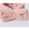 thumbnail image 4 of Diadema de spa, diadema de maquillaje, bandas para el cabello con nudo para mujer, diadema elástica para spa, diadema para lavar la cara, diademas para yoga, deportes, ducha, 4 piezas, 4 of 5