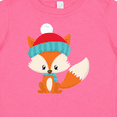 thumbnail image 4 of Inktastic Cute Fox, Fox With Hat And Scarf, Orange Fox Boys or Girls Baby T-Shirt, 4 of 5