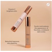 YENSA Super Serum Silk Foundation – Deep Golden – 1 fl oz | Full Coverage | Hydrating | Skin Care + Makeup