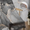 thumbnail image 6 of Luxury Tulle Curtains Marble Phnom Penh Ink Living Room Kitchen Chiffon Curtain Youth Bedroom Sheer Floor Valance Curtain, 6 of 7