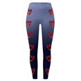 thumbnail image 5 of Tosmy Leggings For Women Women's Casual Valentine's Day Print Yoga Pants Leggings Soft, 5 of 5