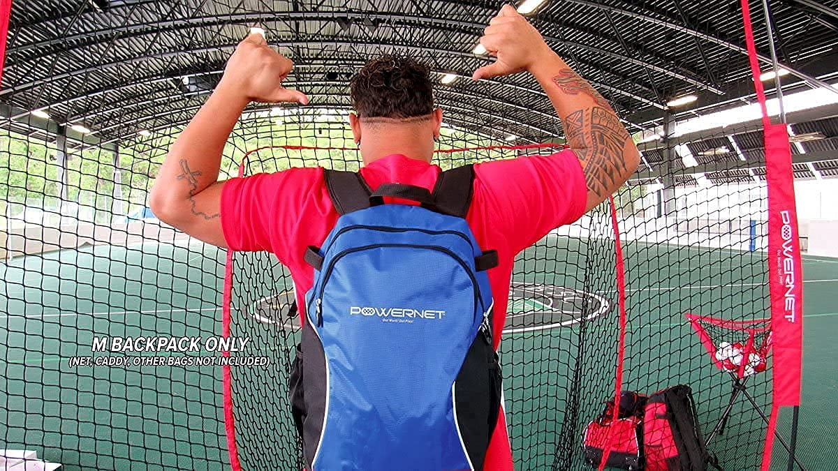 Baseball Softball Backpack M - BLUE