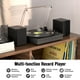 thumbnail image 3 of Reproductor de discos de vinilo Retrolife con Bluetooth de 3 velocidades y 2 altavoces, 3 of 8