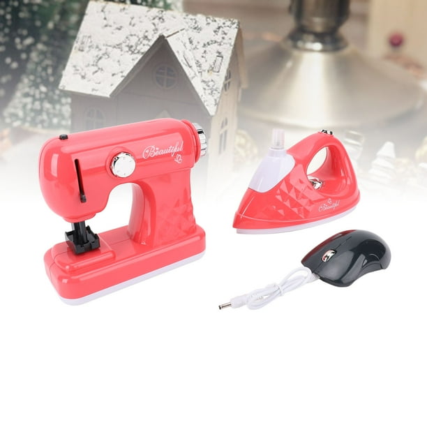 Juego De Juguetes Para Máquina De Coser Y Hierro, Juego De Juguetes Para Máquina De Coser, Compacto Exquisito Para La Familia