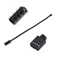 thumbnail image 3 of 4 Pin PWM Fan Splitter Cable, PC Fan Extension Cable, PWM Splitter Hub for 4 Pin 3 Pin Cooling Fan, Computer CPU Case Fan Power Multi Splitter Connector Cable Adapter, 3 of 7