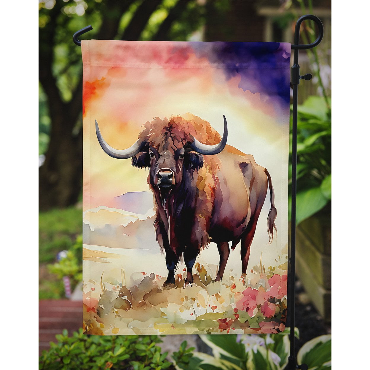 Buffalo Garden Flag 11.25 in x 15.5 in